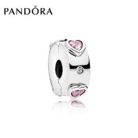 Pandoraˉ Pandoraˉ charm full of love 925 silver silicone clip 796591FPC string ornaments DIY jewelry female