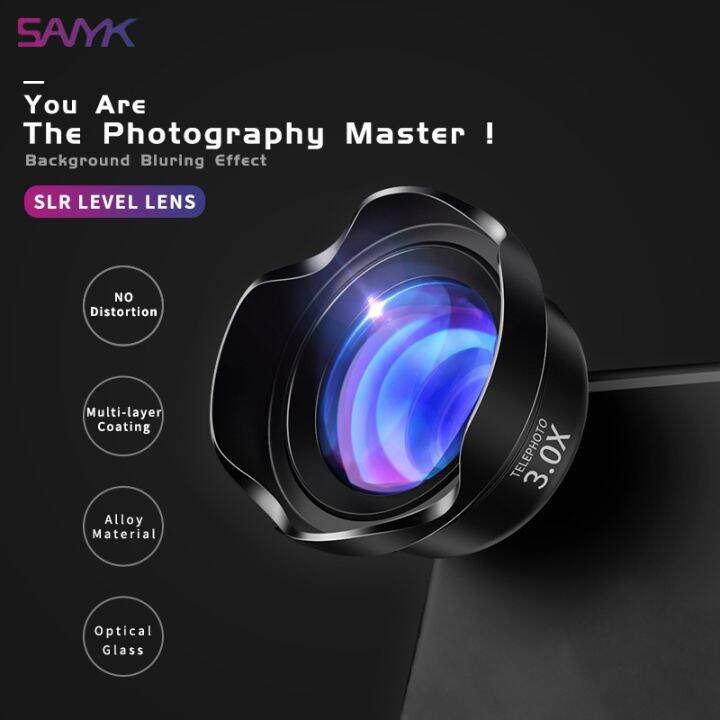 sanykเลนส์สมาร์ทโฟน3xเลนส์พอร์เทรตเลนส์กล้องโทรศัพท์เลนส์กล้องโทรศัพท์4kเลนส์hdโดยไม่มีการบิดเบือนth