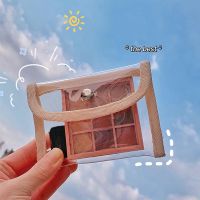 Korea Transparent Coin Purse Makeup Bag Card Pouch  Organizer Case Storage Bag ID Card Holder Wallet Credit Card Holder Wallets