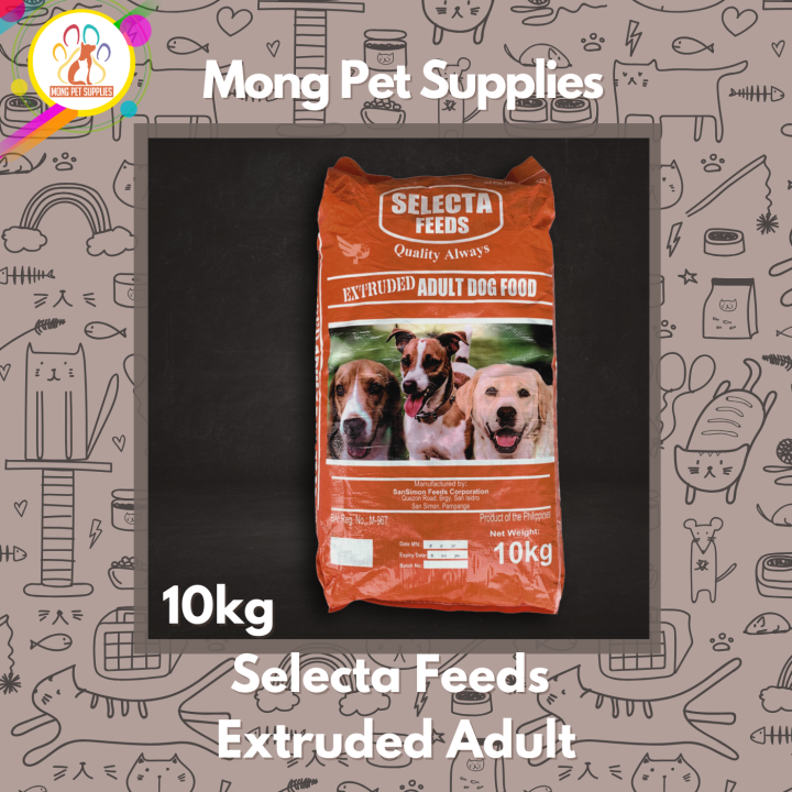Selecta Feeds Extruded Adult Dog Dry Food 10kgs Lazada PH