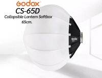 พร้อมส่ง Godox CS-65D 85D รอบรูปร่าง Softbox โคมไฟแบบพับเก็บได้แบบติดตั้งแบบพกพาสำหรับ Bowens Mount สตูดิโอแฟลช