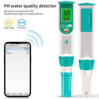 2in1 เครื่องวัดค่า PH ที่เข้ากันได้กับ Bluetooth LCD Digital Smart PH Temp Tester เครื่องทดสอบคุณภาพน้ําดื่ม