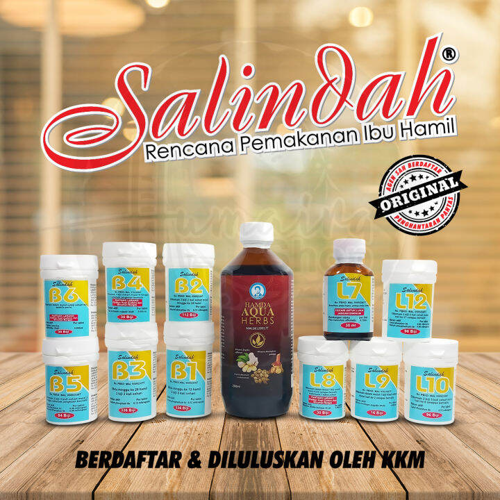 [ Diyakini Sejak 1980 ] Original SALINDAH Set Hamil Suplemen
