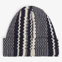 หมวก MISSONI Zig-zag folded-brim wool beanie hat