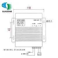 ที่ชาร์จแบตเตอรี่อัจฉริยะชุด Dynamo 12V 24V,4A ขนาดกะทัดรัด04