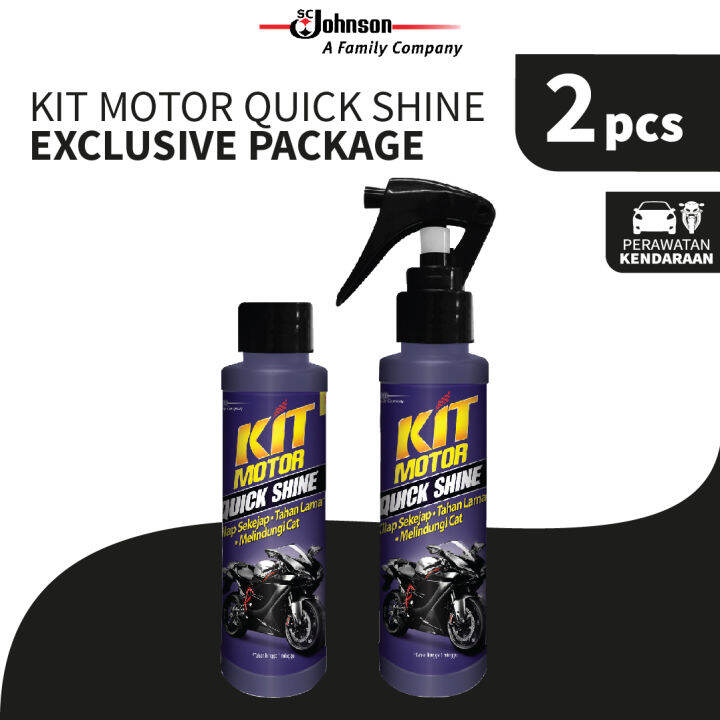 KIT Motor Quick Shine Pump 100mL + Refill 100mL Lazada Indonesia