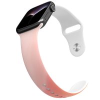 SmartPhonemall Symphony Aurora Watch Band For Apple Watch Series 8&amp;7 41mm / SE 2&amp;6&amp;SE&amp;5&amp;4 40mm / 3&amp;2&amp;1 38mm(Orange)