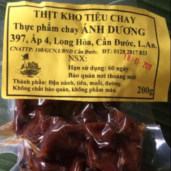 Thịt kho tiêu chay ánh dương - hisuo - ảnh sản phẩm 1