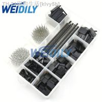 【CW】☼▦♘  1550PCS 2.54mm Dupont PCB Headers Male Female Pins Electronics Cable Wire Pin Header Housing