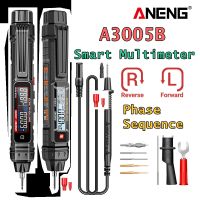 【LZ】✘∈❏  ANENG-AC/Caneta Medidor de Tensão DC Medidor de Tensão AC/DC Diodo AC Temp Ferramentas eletricista Contagem Multímetro A3005B 6000