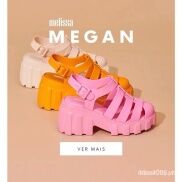 Melissa Xăng đan Đế Dày Phong Cách retro Cho Nữ