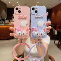 เคสโทรศัพท์รูปการ์ตูน LinaBells 2ชิ้นเหมาะสำหรับซีรีส์ VIVO เคสโทรศัพท์มือถือสร้อยข้อมือซิลิโคนทรงกลมแฟชั่นน่ารัก0000