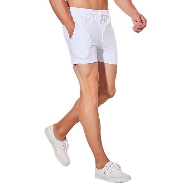 ‘；’ Men’S Fashion Jogger Sweat Shorts Undershirt Casual Solid Color Gym Running Workout Athletic Pants