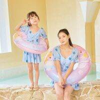 ป่าร้อน LIN431 - ♙♨๑ Cartoon Inflatable Tube Children Adult Floating Pool Bathtub Beach