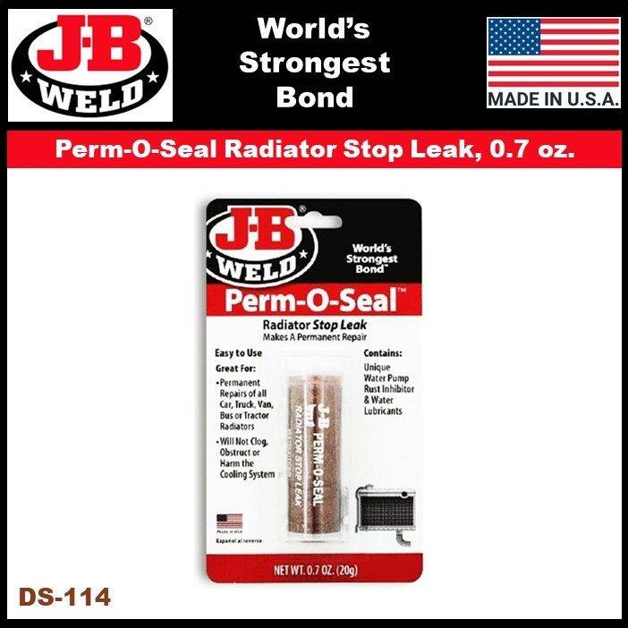 JB WELD/ JB Weld PermOSeal Radiator Stop Leak, 0.7 oz. DS114
