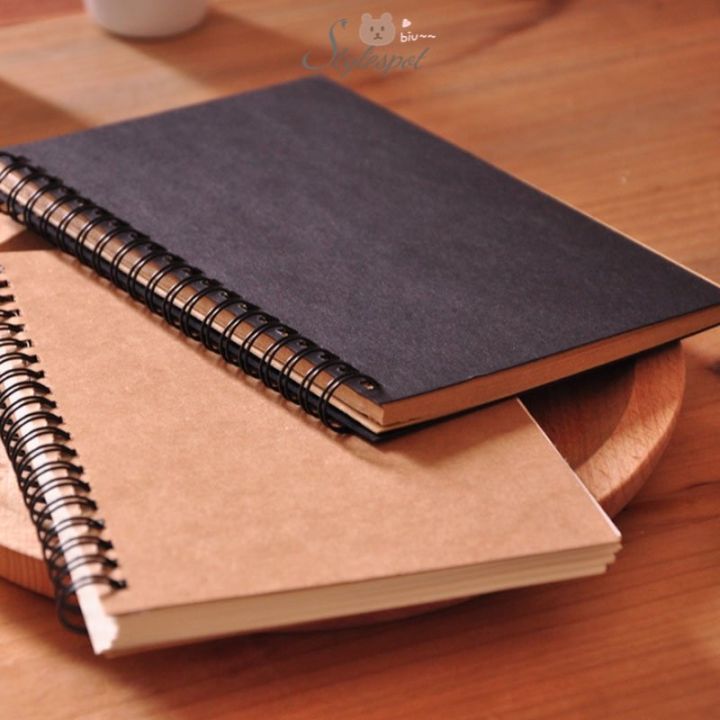 1 Sketchbook A5/a6 Size Vintage Cowhhide Blank Sketchbook - Temu