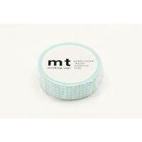 mt masking tape hougan mint blue (MT01D395) / เทปตกแต่งวาชิ ลาย hougan mint blue แบรนด์ mt masking tape ประเทศญี่ปุ่น