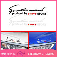 สติกเกอร์รถ Suzuki โคมไฟคิ้วกีฬาจัดแต่งทรงผมตกแต่งสำหรับ Suzuki Swift Accessories