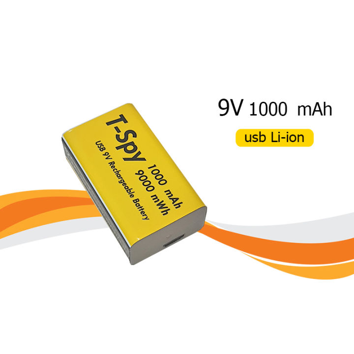 ถ่านชาร์จ-9v-t-spy-ไม่ต้องใช้แท่นชาร์ต-9000-mwh-1000-mah-เก็บเงินปลายทาง-ส่งด่วนร้านอยู่ไทย-ได้ของไวภายใน24ชม-มีระบบกันช็อต-มีประกัน