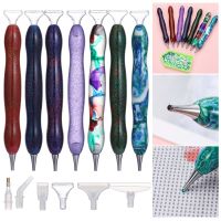 Resin 5D Diamond Painting Pen Eco-friendly Alloy Replacement Pen Heads Point Drill Pens Embroidery Cross Stitch Craft Nail Art Needlework