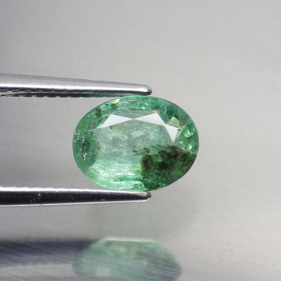 พลอย มรกต เอมเมอรัล ดิบ ธรรมชาติ แท้ ( Unheated Natural Emerald ) หนัก 1.31 กะรัต