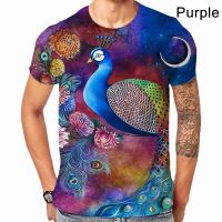 2023 newNew Fashion Animal Pea 3D T-shirt O-neck Printed Mens Short Sleeve Tshirt Street Casual T-shirt