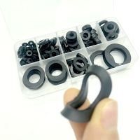 【LZ】 8 Sizes Black Insulation Sealing Ring Rubber Flat Washer Gasket Assortment Kit M3 M4 M5 M6 M8 M10 M15 M20 Home Improvement