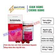 CHÍNH HÃNG Tinh dầu hoa anh thảo Schonheits Kapseln của Đức hộp 60 viên