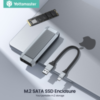 เคส SSD Yottamaster 10Gbps สำหรับ M.2 NVMe Pcie/ngff SATA เอสเอสดี USB 3.1 Gen2เข้ากันได้กับคีย์ M และ B &amp; M