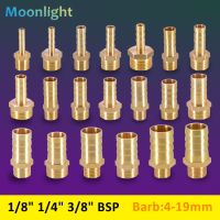 Brass Pipe Fitting 6/8/10/12/14/16mm Hose Barb Tail 1/8" 3/8" 1/4" BSP Male Connector Joint Copper Coupler Adapter Valves