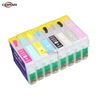 R2880 Cissplaza 96 T096 T0961ตลับหมึกรีฟิล R2880รองรับสำหรับ Epson 8ชิ้น