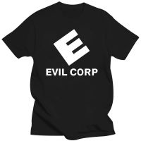 Mr Robot Evil Corp Logo T Shirts Men T shirt Summer Short Sleeve Cotton Mr Robot T Shirt Tops Free Shipping XS-6XL