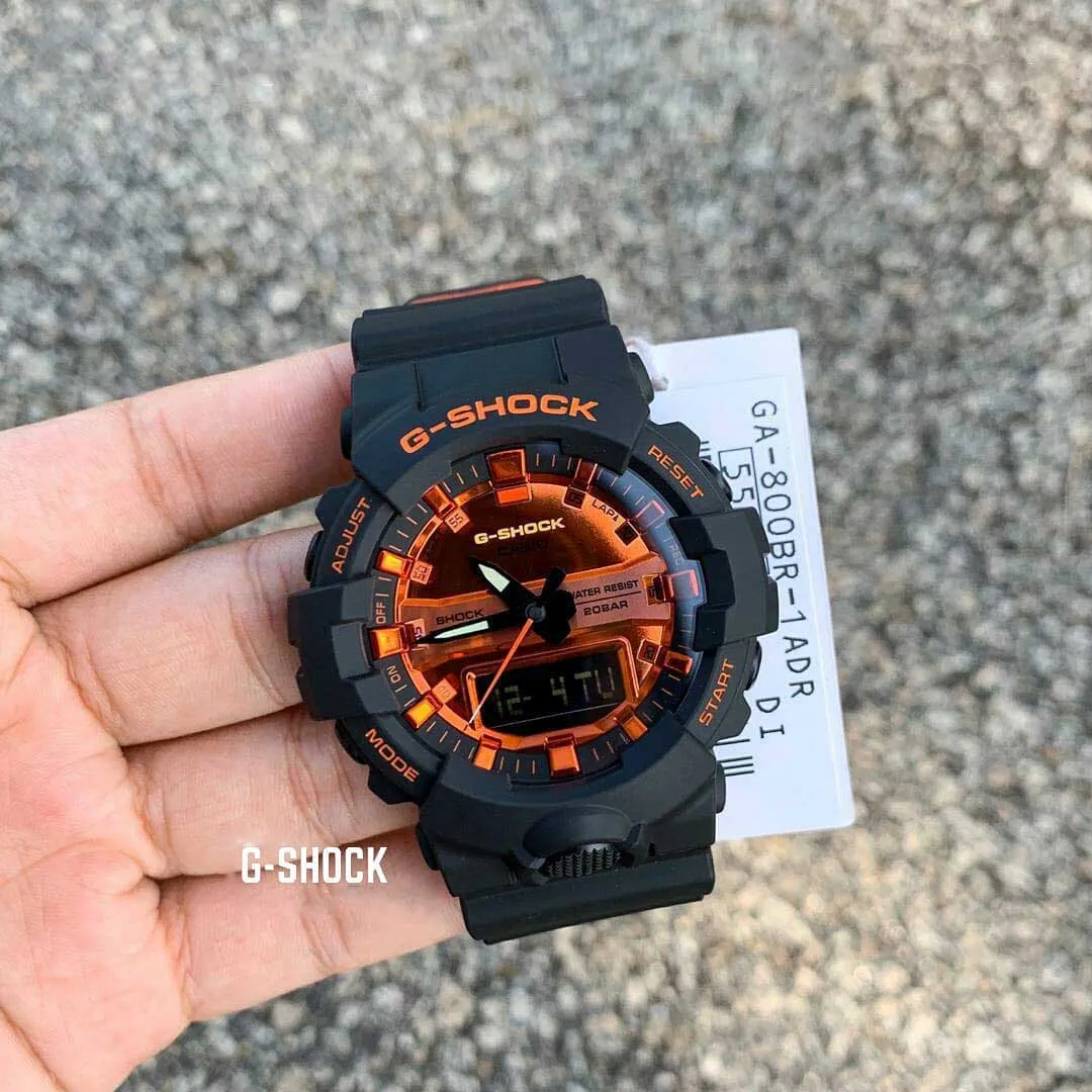時計CASIO G-SHOCK GA-800BR-1ADR /000ブライトオレンジ - 腕時計 ...