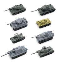 1: 144ถังประกอบขนาดเล็ก T34เสือดำ AMX-30โต๊ะเล่นทรายฉากทหารนิ้วหัวแม่มือประกอบคอลเลกชันโมเดลของเล่น4D