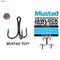 เบ็ดสามทาง Mustad ultrapoint รุ่น TG77NP-BN