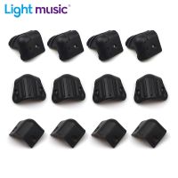 8pcs Black Guitar AMP Stage Speaker Cabinet Corner Protectors 2 Hole Amplifier Corner Plastic Guitar Accessories Ceiling Lights