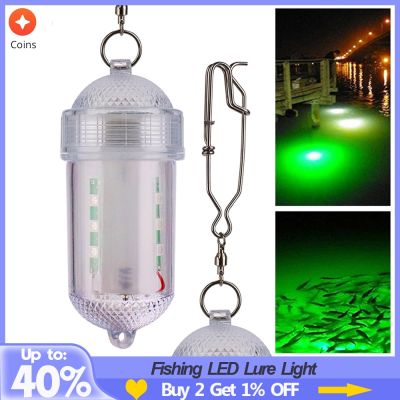 Tahan Air Underwater Memancing LED Umpan Cahaya Malam Menarik Ikan Lampu Memancing Lampu Bawah Air Menarik Ikan Umpan