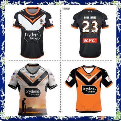 Tigers MENS S---5XL Home [hot]2023 Wests WESTS size COMMEMORATIVE Jersey JERSEY Shirt 2023/24 TRAINING SHORTS Rugby TIGERS 2023