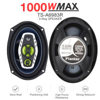 6X9นิ้ว A6983R 1000W 3 Way Car Coaxial Auto Audio สเตอริโอเพลงความถี่เต็มรูปแบบ Hifi ลำโพงไม่ทำลายการติดตั้ง