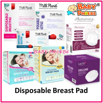 TWIN PACK 72 PCS Autumnz- Lacy Deluxe Disposable Breastpad (72 pcs) *TWIN  PACK