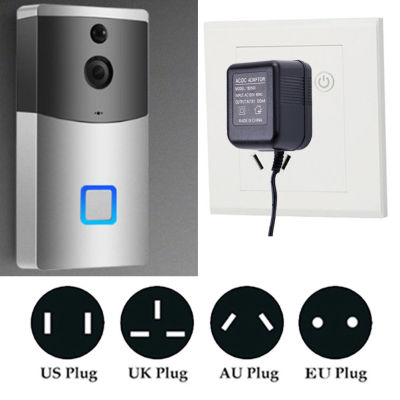 US UK EU Plug 18V AC Transformer Charger for Wifi Wireless Doorbell Camera Power Adapter IP Video Intercom Ring 110V-240V