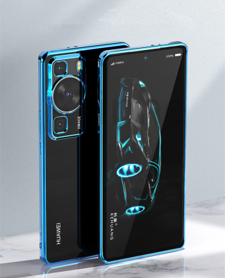 ฝาครอบโทรศัพท์โปร่งใสกันกระแทกเคส TPU นิ่มใสสำหรับ Huawei P60 Pro P50 Pro เคสโทรศัพท์ P50 P60ใหม่2023