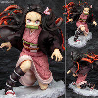 Model โมเดล Figure ฟิกเกอร์ จาการ์ตูนเรื่อง Kimetsu no Yaiba Demon Slayer ดาบพิฆาตอสูร Kamado Nezuko คามาโดะ เนซึโกะ 1/8 ชุดกิโมโน Ver Anime ของสะสมหายาก อนิเมะ การ์ตูน มังงะ คอลเลกชัน ของขวัญ Gift จากการ์ตูนดังญี่ปุ่น New Collection Doll ตุ๊กตา manga