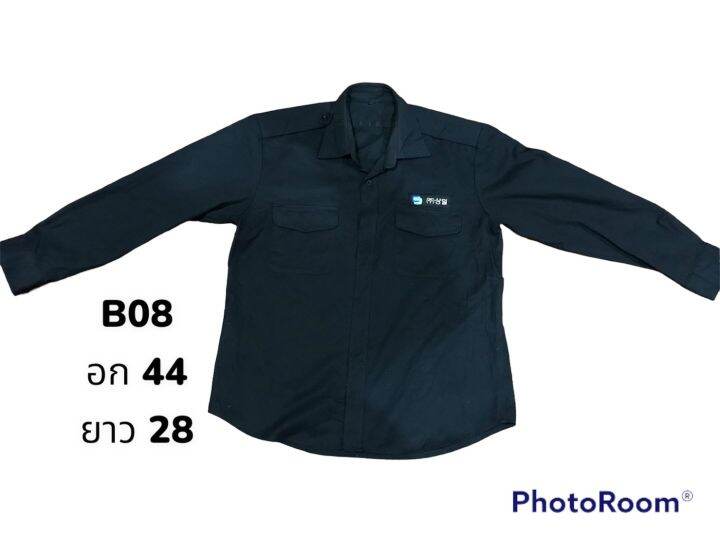 เสื้อช้อปช่าง-เสื้อช้อปใส่ทำงาน-สินค้ามือ2-จากญี่ปุ่น-เกาหลี-b01-b08