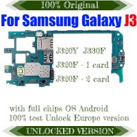 100% ปลดล็อกเมนบอร์ดสำหรับ Galaxy J3เมนบอร์ด J330f J320y J320f พร้อมชิปเต็มบอร์ดลอจิก Os