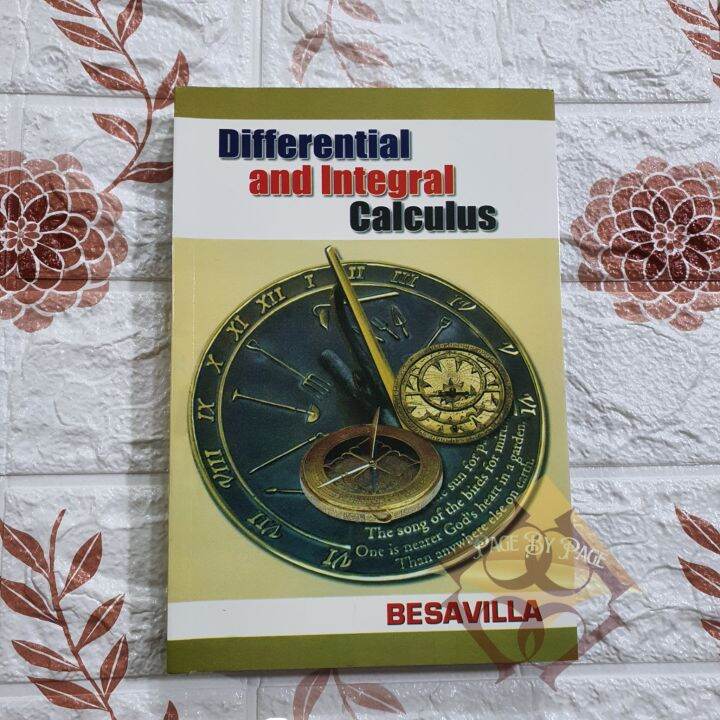Differential and Integral Calculus By;Besavilla Lazada PH