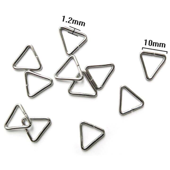 50pcs-stainless-steel-triangle-open-jump-ring-split-rings-d-shape-connectors-clasps-hooks-for-jewelry-making-diy-findings