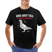 Birds Aren’T Real Wake Up America Classic T-Shirt Funny T Shirt T Shirts Blondie T Shirt Summer Tops Sweat Shirts, Men