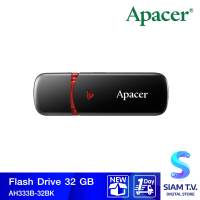 APACER AH333 32 GB FLASH DRIVE แฟลชไดร์ฟ BLACK โดย สยามทีวี by Siam T.V.