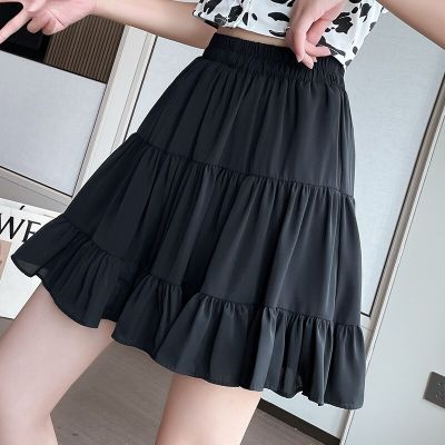 ‘；’ Japanese Harajuku Girls Y2k Fashion High Waist Gothic Lolita Mini Cake Skirt Women Streetwear Sweet Plaid Pleated Skirts